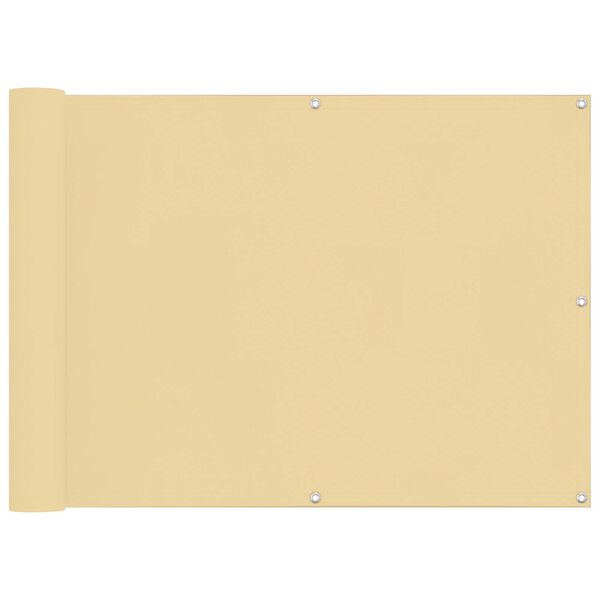 vidaXL Parvekkeen Verho PU-pinnoitettu Oxford alu