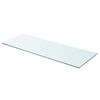 vidaXL Hyllypaneeli Kirkas Lasi 80x30 cm