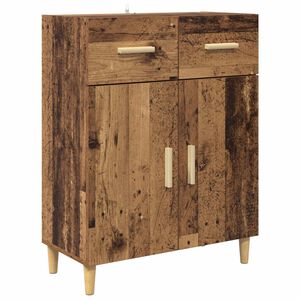 vidaXL Sivup&ouml;yt&auml; Vanha puu 34 x 69.5 x 89 cm Tekninen puu