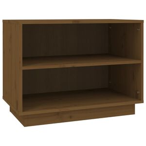 vidaXL Kenk&auml;kaappi hunajanruskea 60x34x45 cm t&auml;ysi m&auml;nty