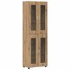 vidaXL Korkea kaappi FLORIN 60 x 35 x 182 cm Artisan tammi