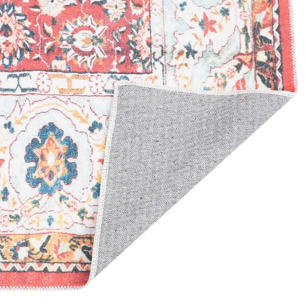 vidaXL Painatettu matto pest&auml;v&auml; moniv&auml;rinen 160x230 cm polyesteri