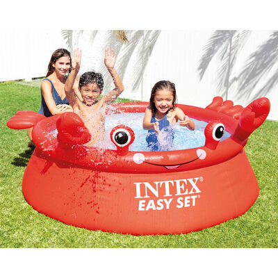 INTEX Happy Crab Täytettävä uima-allas Easy Set 183x51 cm
