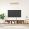 vidaXL TV-tasosetti 2 pcs Artisan tammi 37 x 35 x 107cm Tekninen puu