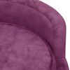 vidaXL Koiran sohva viininpunainen 69x69x36 cm plyysi