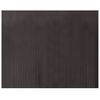 vidaXL Matto suorakaide tummanruskea 80x100 cm bambu