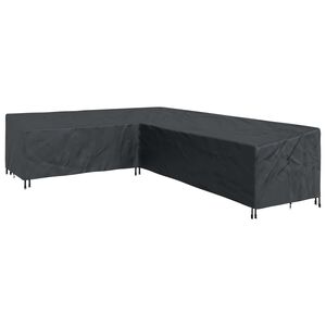 vidaXL Huonekalusuojus 355 x 275 x 80 cm 210D Oxford-kangas L-muoto