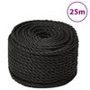 vidaXL Ty&ouml;k&ouml;ysi musta 20 mm 25 m polypropeeni