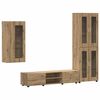 vidaXL TV-tasosetti FLORIN 3 pcs Artisan tammi Tekninen puu