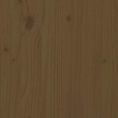 vidaXL Kirjahylly/tilanjakaja hunajanruskea 80x30x167,4 cm täysi mänty