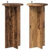 vidaXL Kasviteline 2 kpl Vanha puu 29,5 x 29,5 x 60 cm Tekninen puu