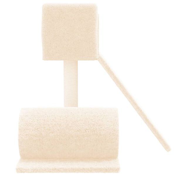 vidaXL Kissan kiipeilypuu sisal- raapimispylv&auml;&auml;ll&auml; kerma 59 cm