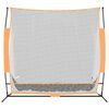 vidaXL Golf harjoitusverkko musta ja oranssi 215x107x216 cm polyesteri