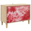 vidaXL TV-kaappi AACHEN 69 x 33 x 50 cm Sonoma Tekninen puu