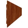 vidaXL Nurmikonreunukset 10 kpl 10x103 cm joustava Corten-ter&auml;s