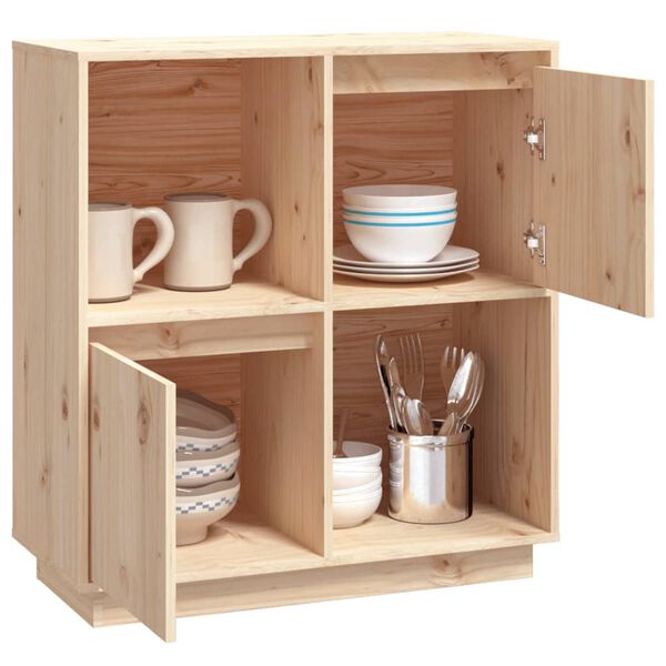 vidaXL Senkki 74x35x80 cm t&auml;ysi m&auml;nty