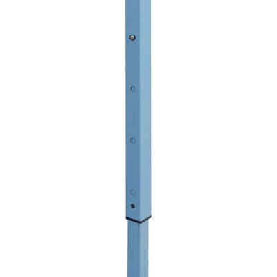vidaXL Kokoontaittuva huvimaja 2 sivuseinää 5x5 m sininen