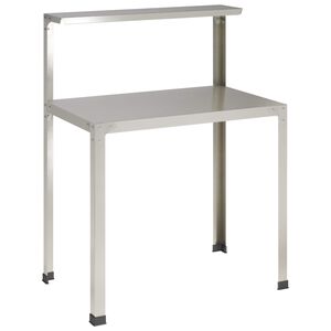 vidaXL Istutusp&ouml;yt&auml; 100 x 50 x 104 cm Ruostumaton ter&auml;s Hopea