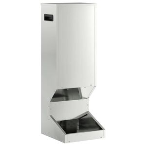 vidaXL Peuran ruokinta-auto Hopea 28 x 30 x 80 cm Galvanoitu ter&auml;s