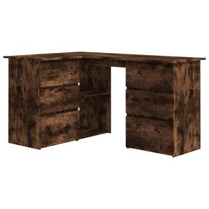 vidaXL Kulmap&ouml;yt&auml; savutammi 145x100x76 cm tekninen puu