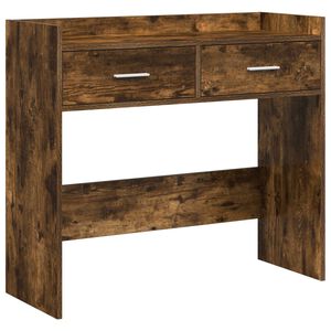 vidaXL Konsolip&ouml;yt&auml; Savutammi 90 x 35 x 80 cm Tekninen puu