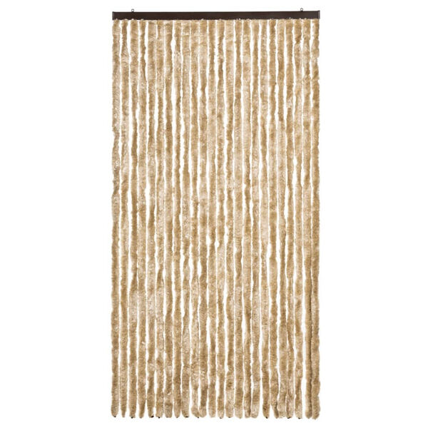 vidaXL Hyönteisverho beige 100x220 cm Chenille