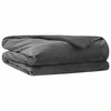 vidaXL Painopeitto Antrasiitti 135 x 200 cm 6 kg 100% Puuvilla 205T