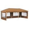 vidaXL Pop-up Juhlateltta 575 x 289 x 245 cm Beige