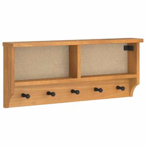 vidaXL Sein&auml;naulakko SANDNES 87x12x35 cm t&auml;ysi m&auml;nty
