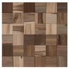 vidaXL Sein&auml;paneeli 11 kpl Luonnollinen 30 x 30 x 2 cm