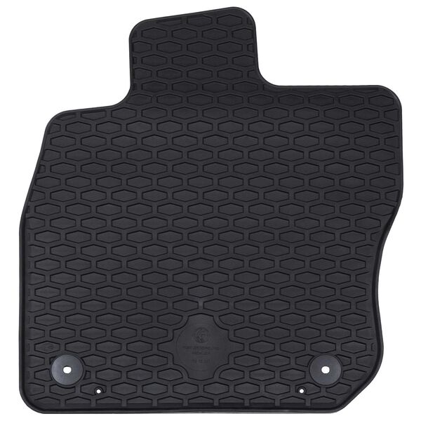 vidaXL Auton matto 4 pcs Musta Sopii VW GOLF VIII Variant 2020- Kumi