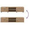 vidaXL TV-tasosetti laatikon kanssa FLORIN Artisan tammi Tekninen puu