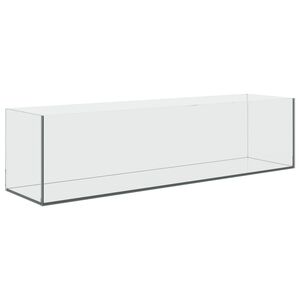 vidaXL Akvaario s&auml;ilytystilassa L&auml;pin&auml;kyv&auml; 80 x 20 x 20 cm Lasi