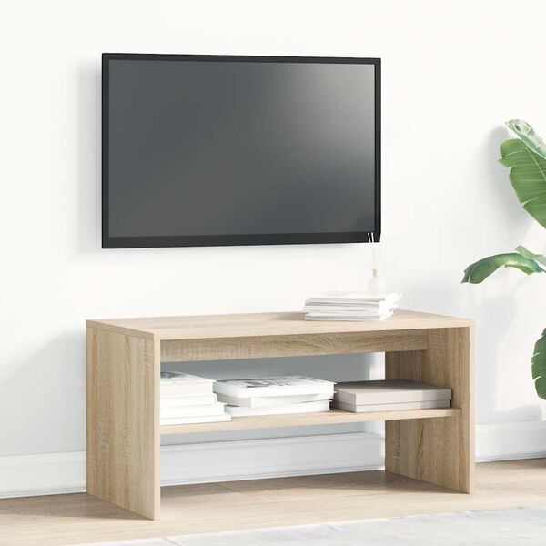 vidaXL TV-taso Sonoma tammi 80x40x40 cm lastulevy