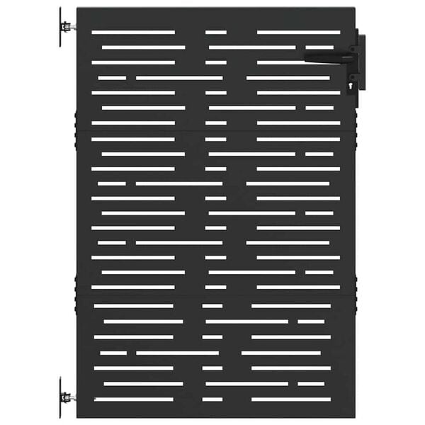 vidaXL Puutarhaportti 85x125 cm Corten-teräs neliönmuotoinen