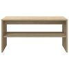 vidaXL TV-taso Sonoma tammi 80x40x40 cm lastulevy