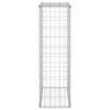 vidaXL Gabion-kivikori kansilla galvanoitu ter&auml;s 60x30x100 cm