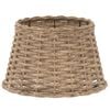 vidaXL Lampunvarjostin ruskea &Oslash;38x23 cm paju