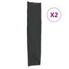 vidaXL Aurinkovarjon suojat 2 kpl 240x57/57 cm 420D Oxford