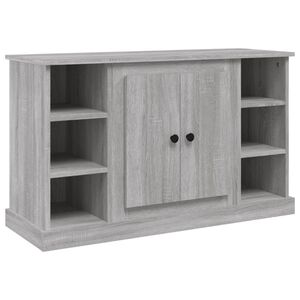 vidaXL Senkki harmaa Sonoma 100x35,5x60 cm tekninen puu