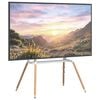 vidaXL Jalusta TV-teline 37"-86" ruuduille Max VESA 400x600 mm 60 kg