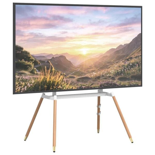 vidaXL Jalusta TV-teline 37"-86" ruuduille Max VESA 400x600 mm 60 kg