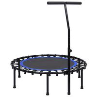vidaXL Fitness trampoliini kahvalla 102 cm
