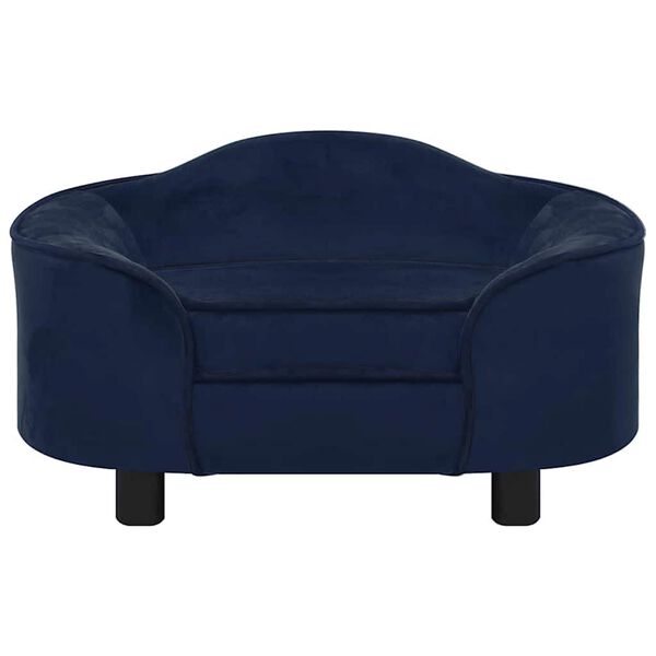 vidaXL Koiran sohva sininen 67x47x36 cm plyysi