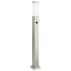 vidaXL Pollarivalaisin sensorilla 80 cm ruostumaton ter&auml;s IP44