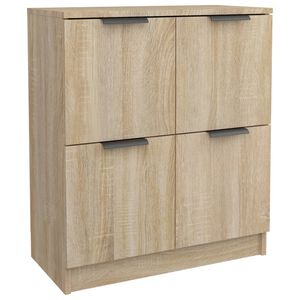 vidaXL Senkki Sonoma-tammi 60x30x70 cm tekninen puu