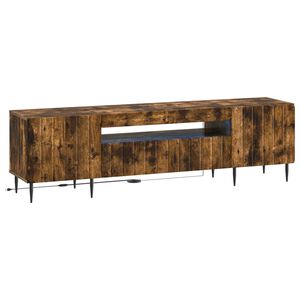 vidaXL LED TV-kaappi ZWOLLE 153 x 35 x 43 cm Savutammi Tekninen puu