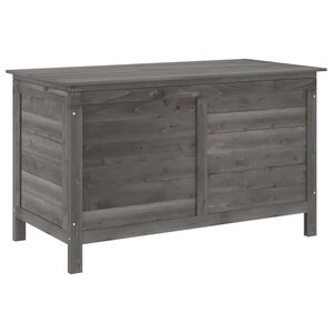 vidaXL Ulkos&auml;ilytyslaatikko antrasiitti 99x49,5x58,5 cm t&auml;ysi kuusi