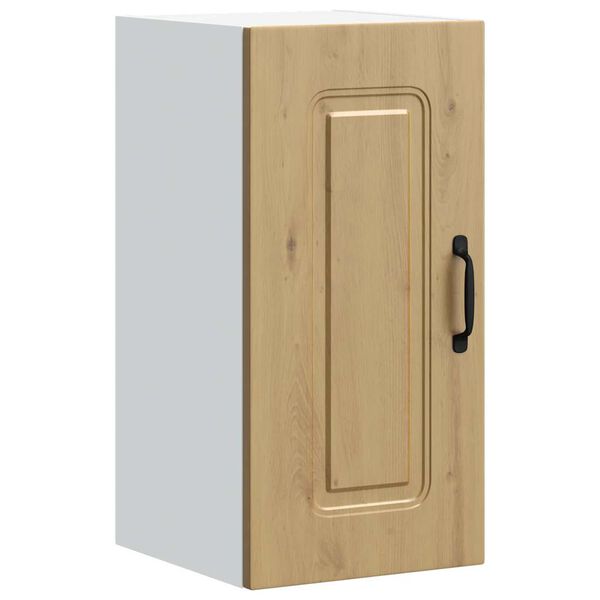 vidaXL Keitti&ouml;n sein&auml;kaappi Kalmar k&auml;sity&ouml;l&auml;inen tammi suunniteltu puu