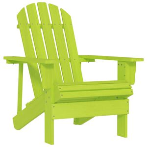 vidaXL Adirondack-puutarhatuoli t&auml;ysi kuusi vihre&auml;